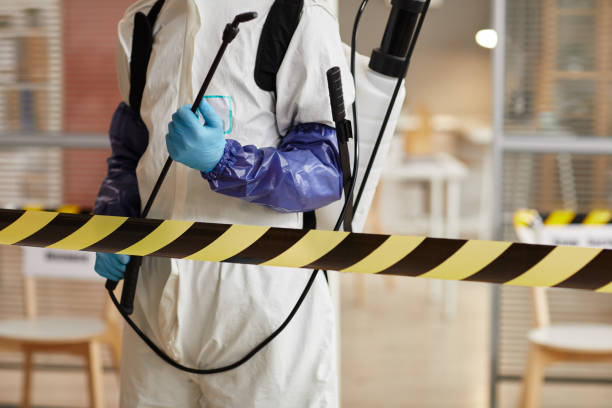 Professional Blood Cleanup technician working in Hanover, MA